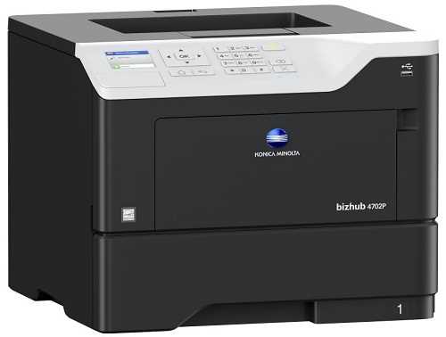 Драйвер для Konica Minolta bizhub 4702P инструкция по установке на компьютер