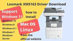 Универсальный драйвер Lexmark XM5163